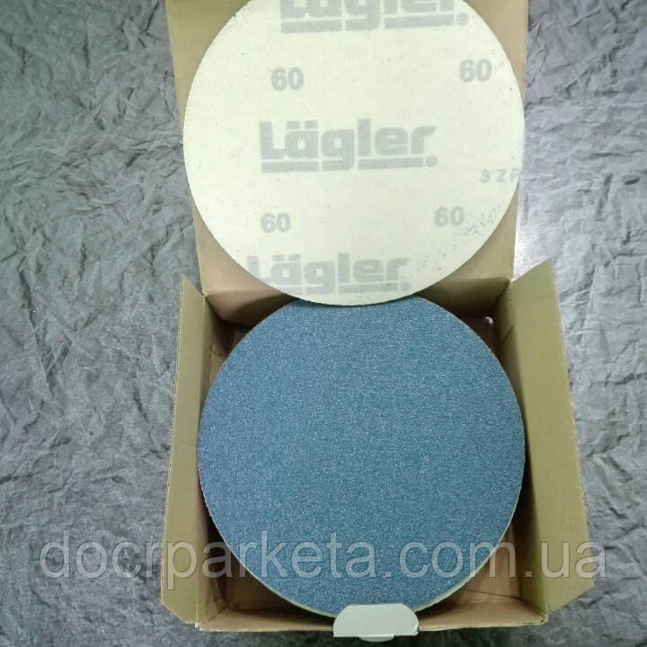 Наждачка на липучці р-60 циркон до Lagler trio., фото 1