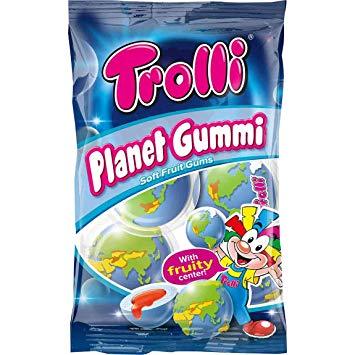 Желейні цукерки Trolli Планети Німеччина 75г, фото 1