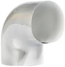 Кут ПВХ K-flex 20х089 AL CLAD Molten на трубу з теплоізоляцією для зовнішнього застосування.