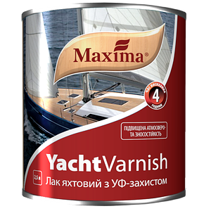 Лак яхтний алкідно-уретановий TM "Maxima" (матовий) 2,5 л