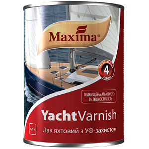 Лак яхтний алкідно-уретановий TM "Maxima" (глянцевий) 0,75 л