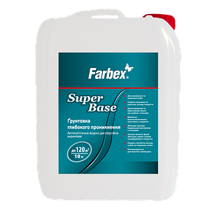 Ґрунтовка Farbex глибокого проникнення антисептична "SuperBase" (10 л)