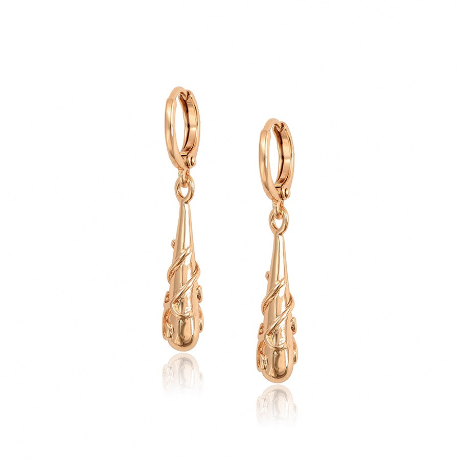 Сережки ХР Gold filled 18k