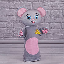 Іграшка рукавичка для лялькового театру Миша, 31 см.