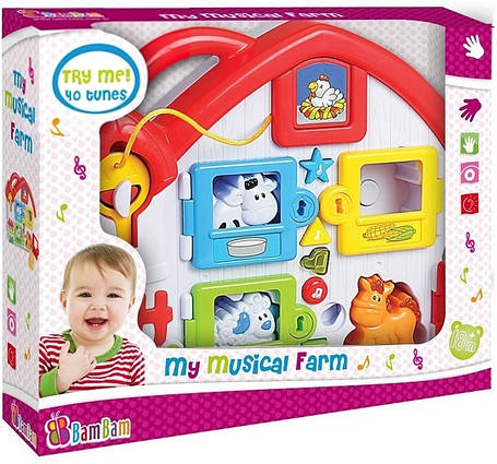 Музична іграшка BamBam Ферма, фото 1