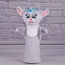 Іграшка рукавичка для лялькового театру Коза, 31 см.