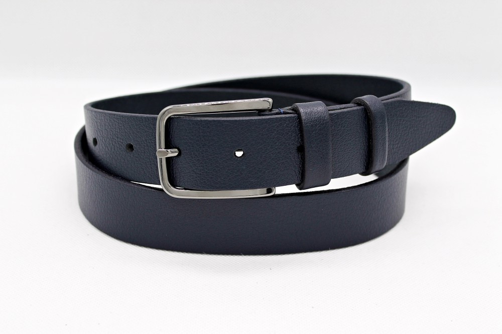 Стильний шкіряний ремінь 35 мм  буйвол