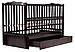 Ліжко Babyroom Веселка маятник, ящик, відкидний пліч DVMYO-3 бук венге, фото 4