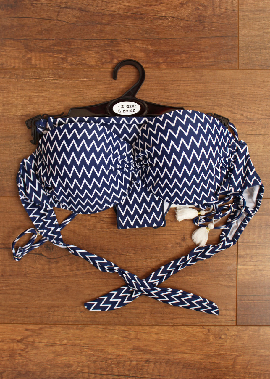 Оптом купальник жіночий 38-46р. №13-002 Синій