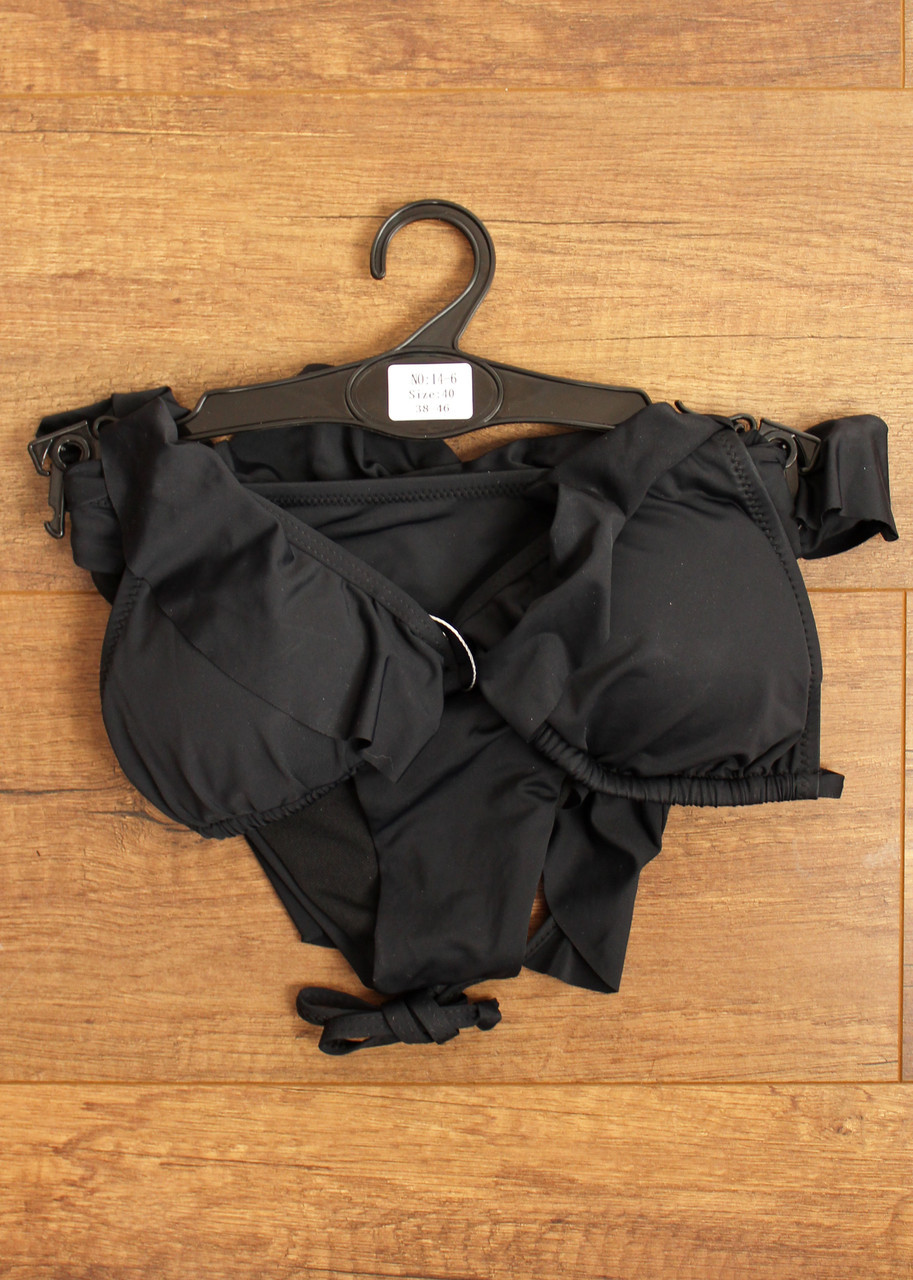 Оптом купальник жіночий 38-46р. №14-6 Чорний