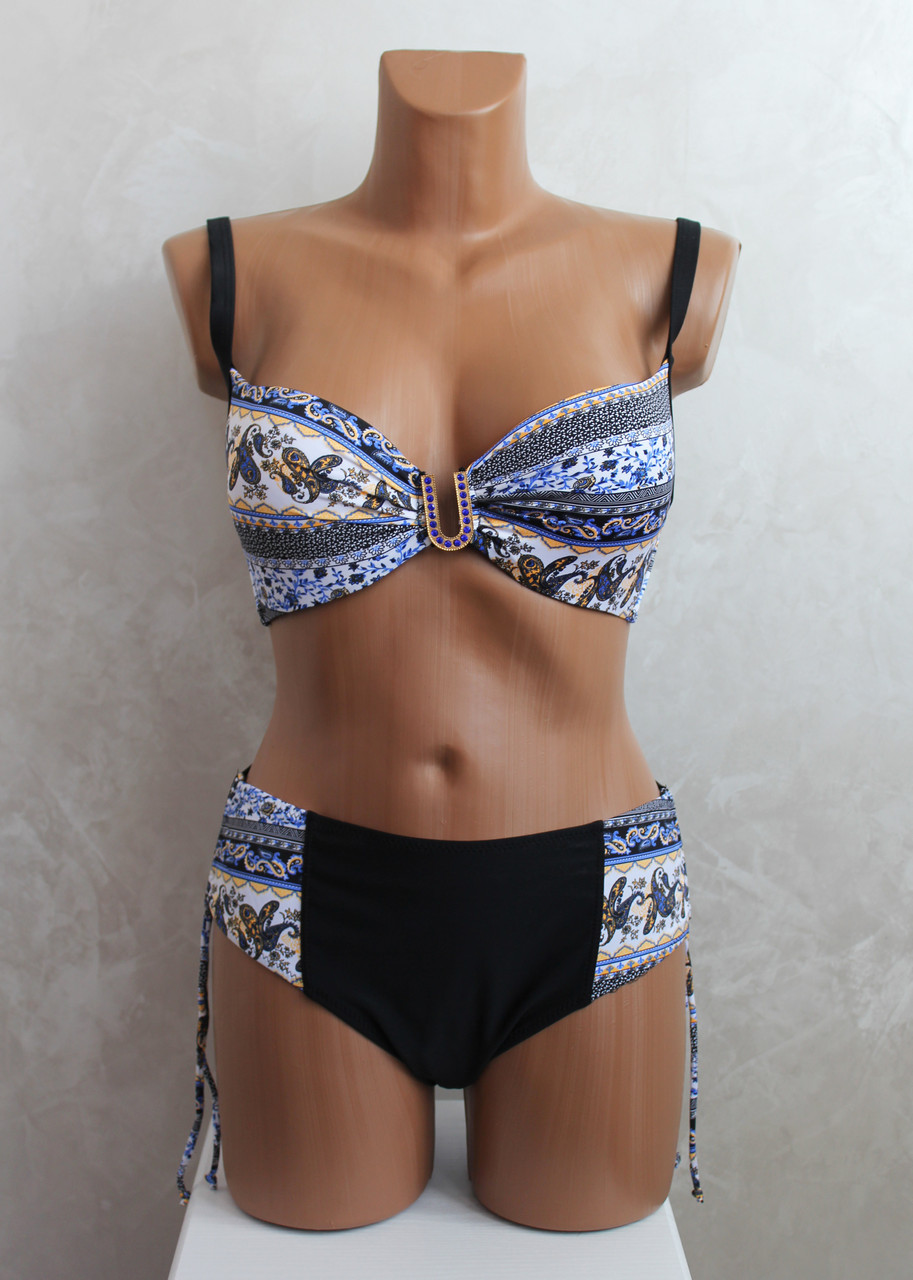 Купальник жіночий 44-52р. №13-008 Синій