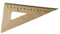 Треугольник деревянный 16 см 30x60 1х100, ЛК-010-МВ/Ц351030У KNZ