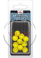 Искусственные плавающие шарики Carp Zoom Artificial Pop Ups Yellow 14 мм