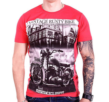 Футболка StrongMan Bike f1929/7 Коралова M, фото 1