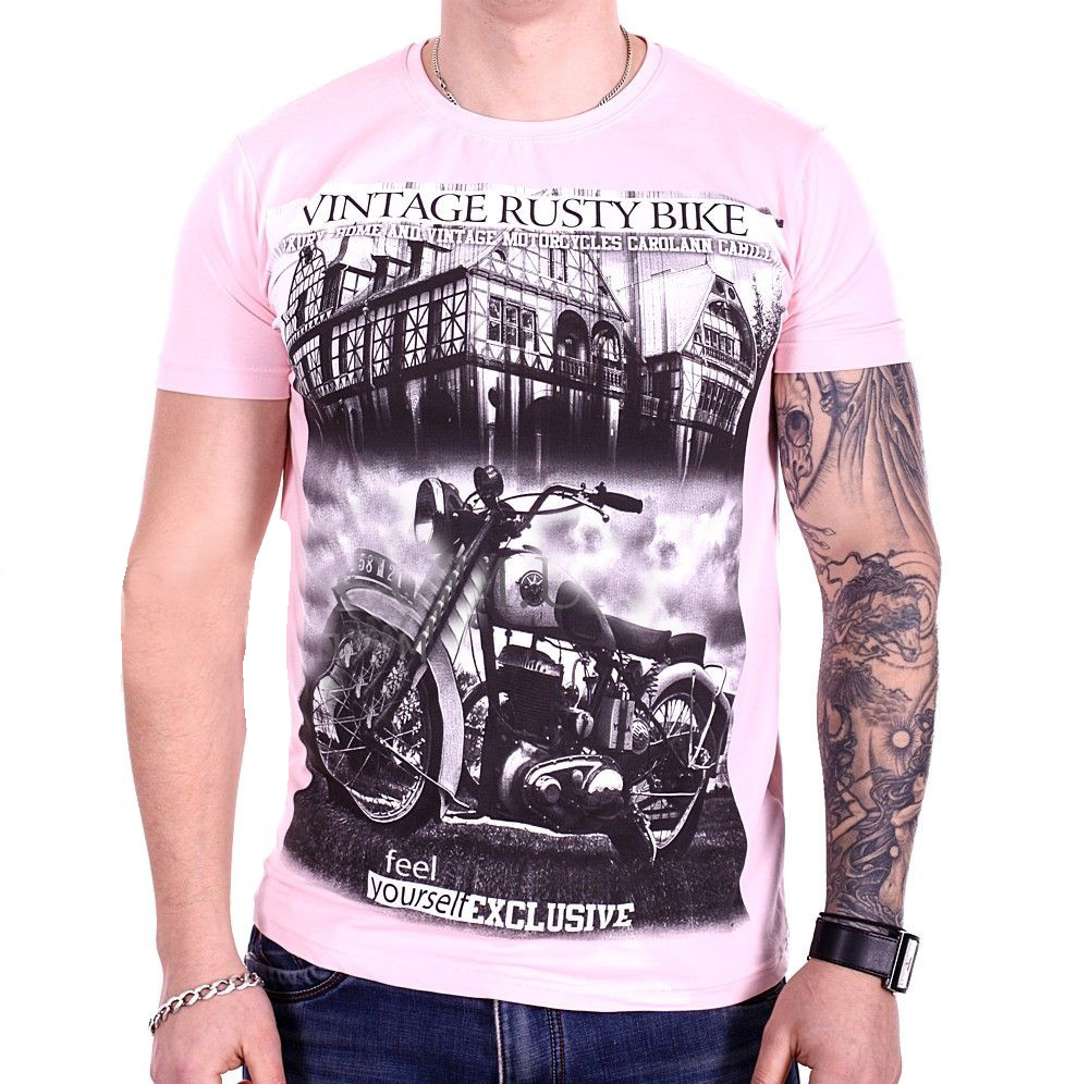 Футболка StrongMan Bike f1929/8 Рожева L