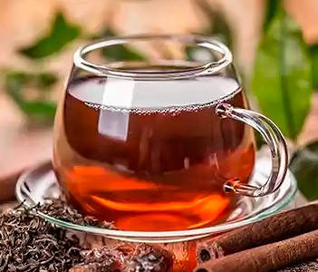 Чорний листовий чай