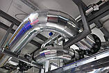 Кут ПВХ K-flex 30х060 AL CLAD Molten на трубу з теплоізоляцією для зовнішнього застосування., фото 4