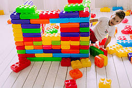 Кубик конструктор дитячий великий Мега Куб