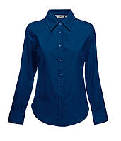 Женская рубашка с длинным рукавом OxFord 2XL, 32 Темно-Синий