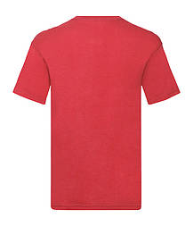 Чоловіча тонка футболка з V-подібним вирізом S, 40 Червоний