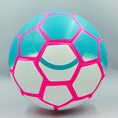 М'яч футбольний Profi Classic 0081 No5 Blue-White-Pink