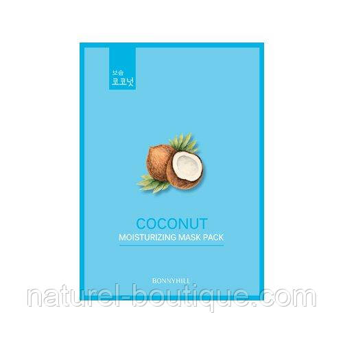 Тканинна маска з екстрактом кокоса Bonnyhill 
Coconut Mask Pack