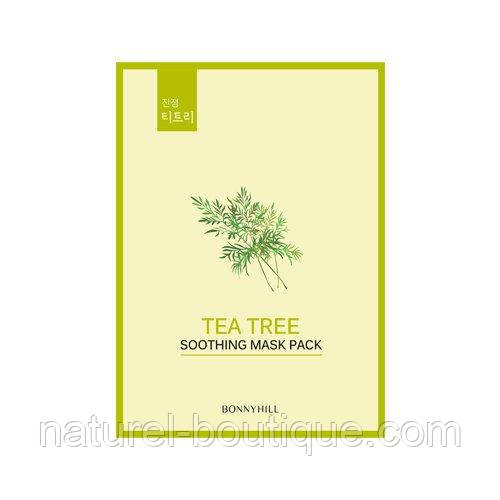 Тканинна маска з екстрактом чайного дерева
Bonnyhill Tea Tree Mask Pack