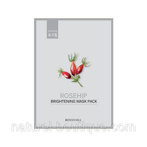 Тканинна маска з екстрактом шипшини
Bonnyhill Rosehip Mask Pack