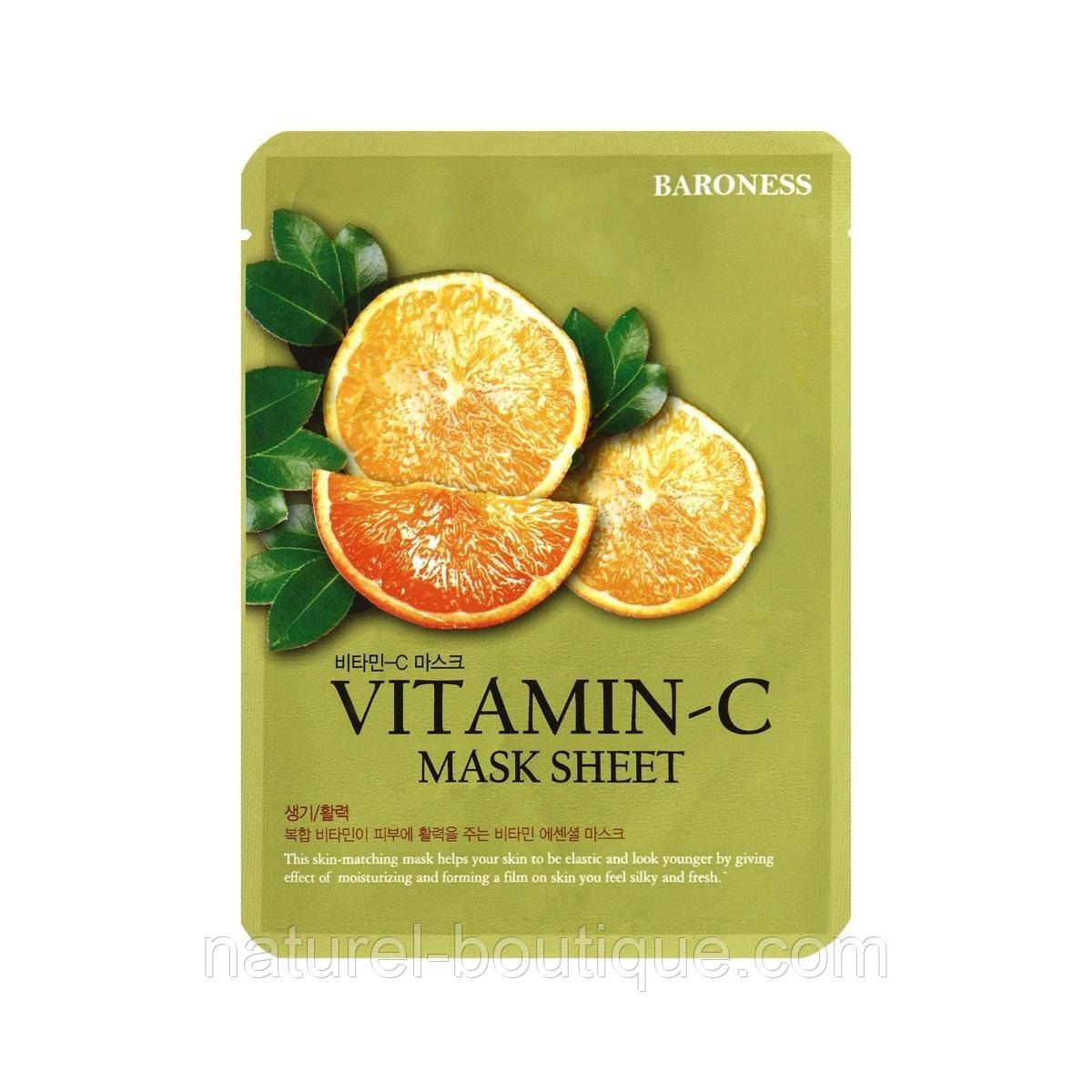 Тканинна маска з вітаміном C Baroness Vitamin C
Mask Sheet
