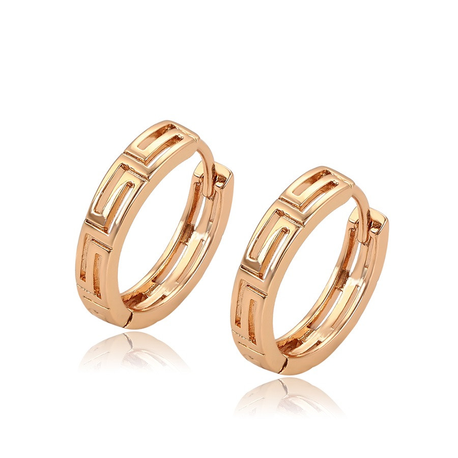 Сережки ХР Gold filled 18k