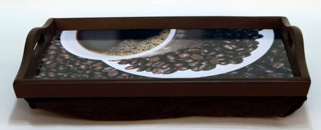 Таця на подушці з ручками "Coffee" 49*36*8 (6021-2), фото 2