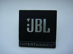 Значок, наклейка, логотип 50x50mm (metall) на сітку колонки JBL Entertainment
