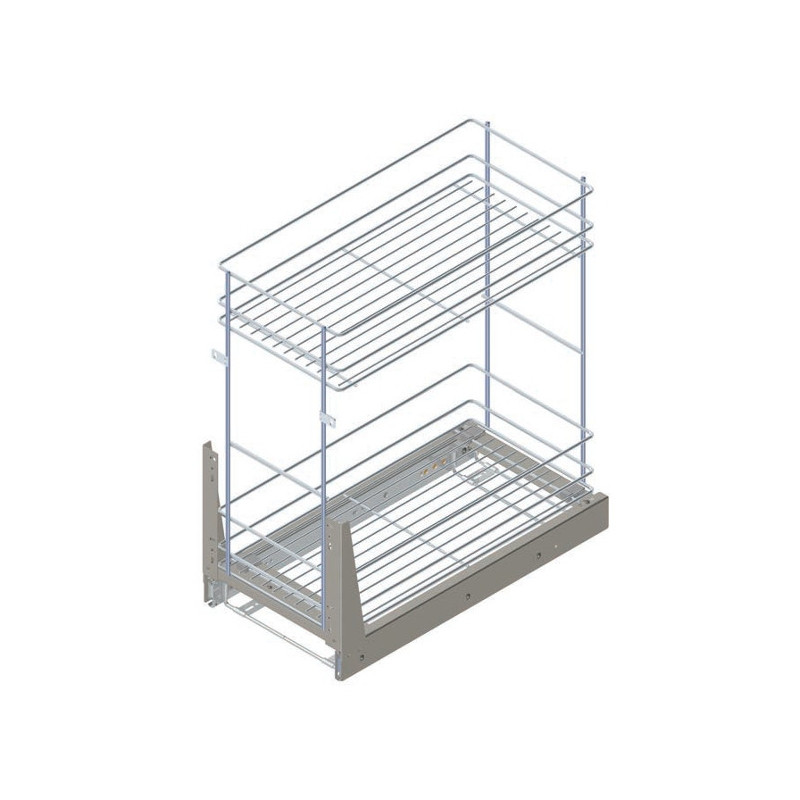 Карго 15/2 нижнього кріплення хром REJS, фото 1