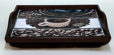 Таця на подушці з ручками "Coffee" 49*36*8 (6021-12), фото 2