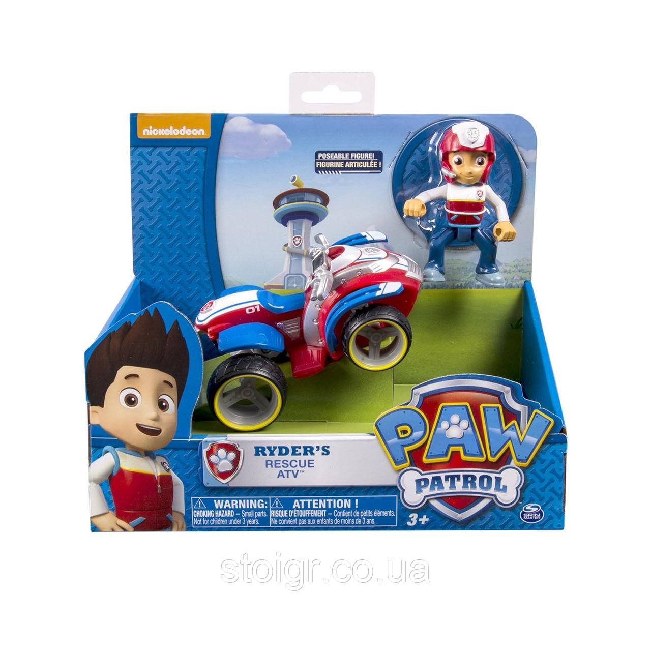 Купить Ryder Paw patrol Райдер с квадроциклом Щенячий патруль первый ...
