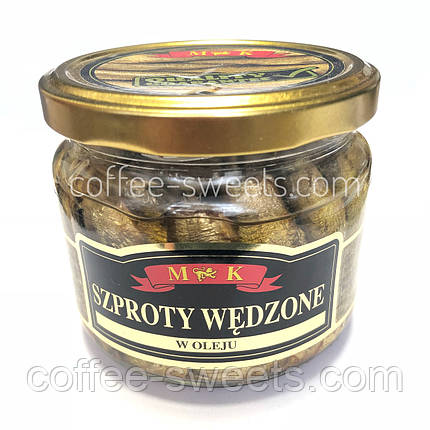Шпроти в олії MK Szproty Wedzone 250g, фото 2