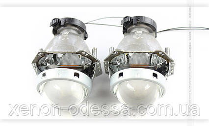 Біксенонові лінзи Hella 3R 3.0" D-series Clear Glass/Прозоре скло, фото 1