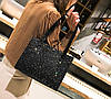 Оригінальна вечірня сумка в блискітках на ланцюжку, фото 9