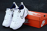 Кросівки чоловічі шкіряні Nike Monarch "Білі" найк монарх р37-45, фото 3