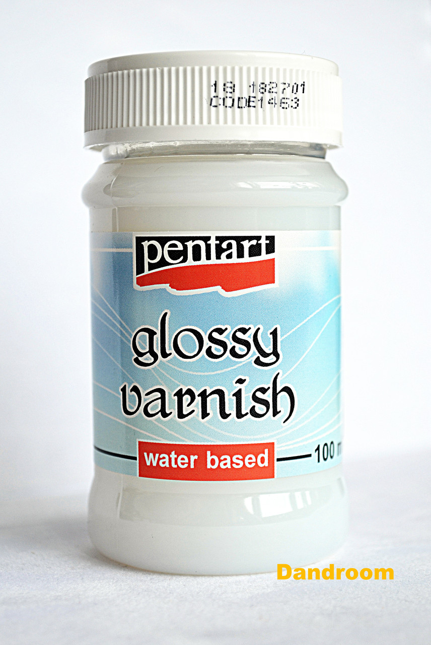Лак фінішний на водній основі, глянцевий, 100 мл, Pentart, фото 1
