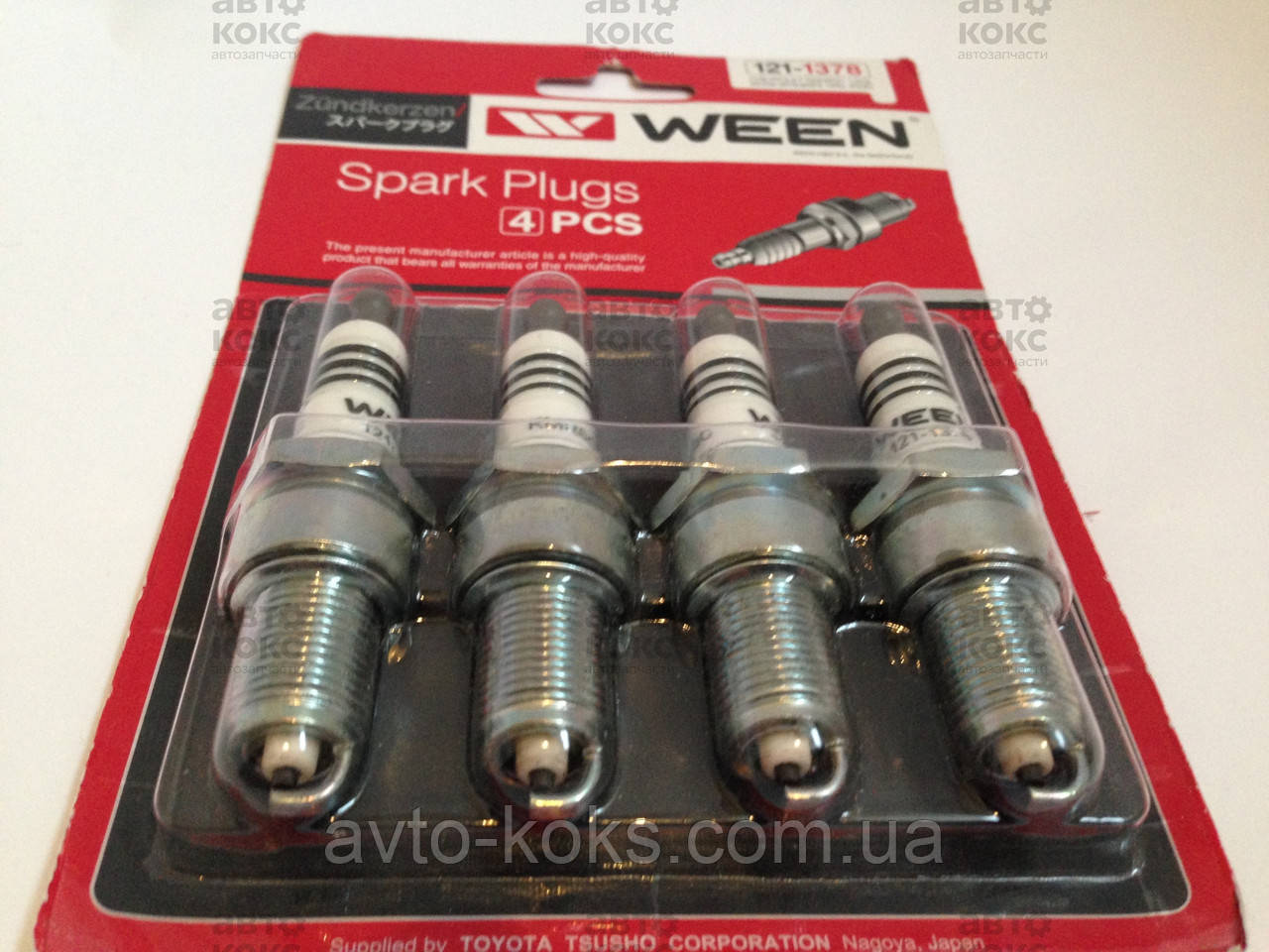 Свічка запалювання Ween 121-1378 на ВАЗ 2108-2115, Нива 2121-2131, Lanos, Nexia, Kalos