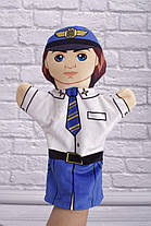 Іграшка рукавичка для лялькового театру Пілот, 31 см.