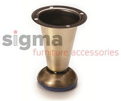 Ніжка конусна Sigma H-100 бронза KBR-100 (MZ-0909)