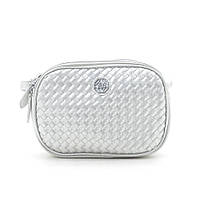 Жіночий клатч сріблястий 177622