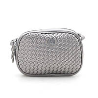 Жіночий клатч сірий сріблястий 177627