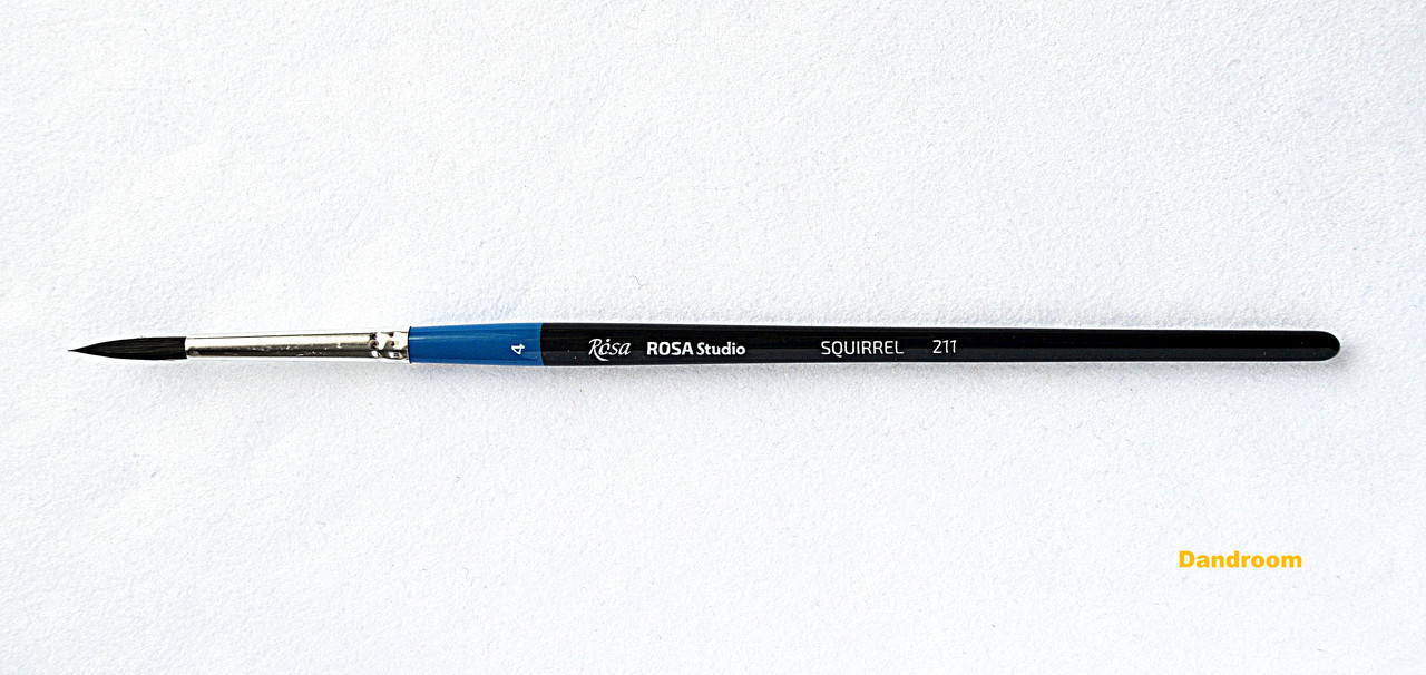 Білка кругла, 211, № 4, к.р. пензель ROSA Studio, фото 1