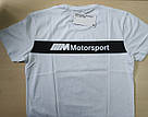 Оригінальна чоловіча футболка BMW Motorsport Graphic T-Shirt, M8 GTE (Men, White), фото 8