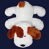 М'яка іграшка собака 55 см білий, фото 6