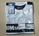 Оригінальна чоловіча футболка BMW Motorsport T-Shirt, Colour Block Design (Men, White / Black), фото 4