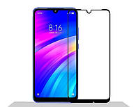 Защитное стекло для Xiaomi Redmi 7 Full Сover черный 0,3 мм в упаковке